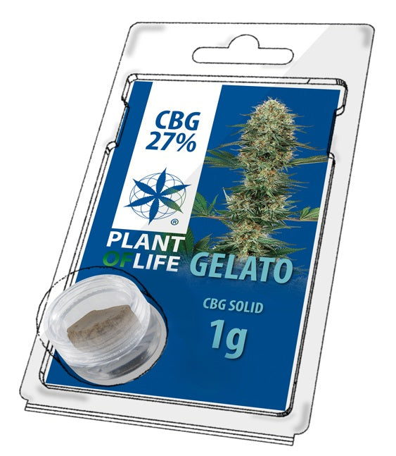 Solid 27% CBG Gelato Extraction 1gramme