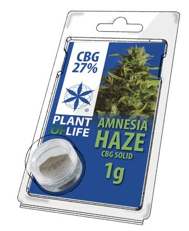 Hash Solid 27% CBG Amnesia Haze Extraction 1G