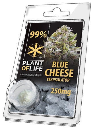 Cristaux de CBD Terpsolator 99% CBD Blue Cheese 250MG